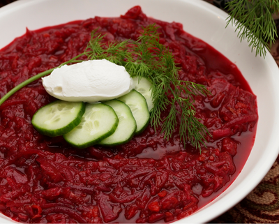 Beet and Cabbage Borscht