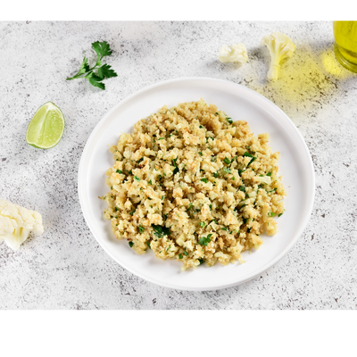 Keto Coconut Lime Cauliflower Rice