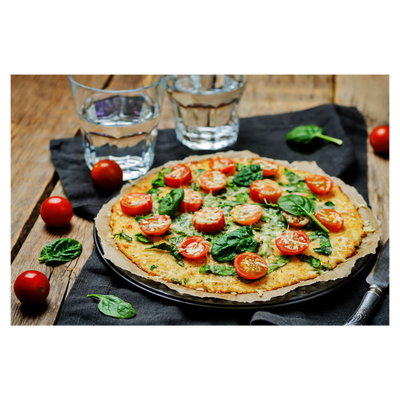 Gluten Free Low Carb Cauliflower Pizza Crust