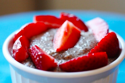 Vegan Strawberry Chia Pudding Recipe